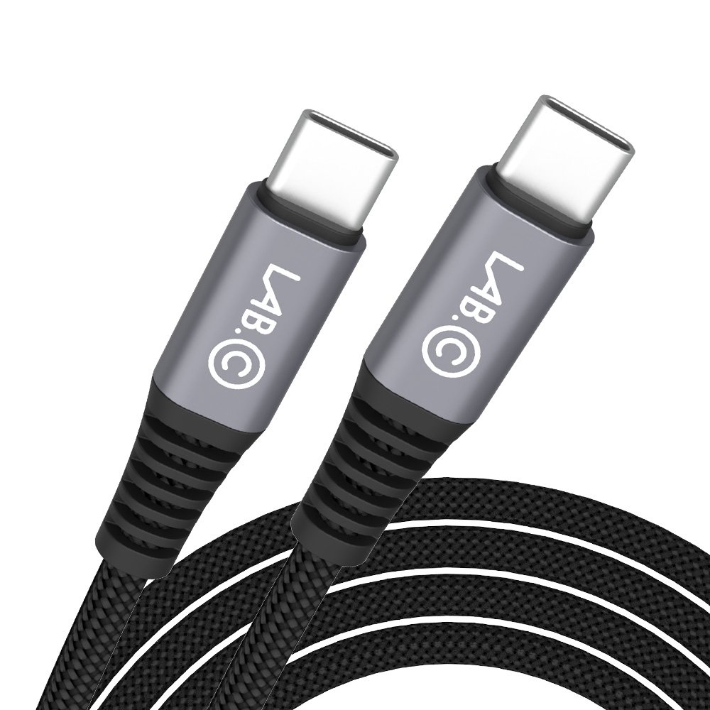 랩씨 초고속 충전 C TO C타입 케이블(100W) 삼성 25W 45W 충전 지원 3m, 1개 상세 이미지 2