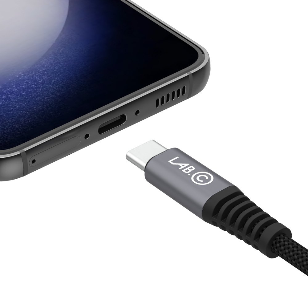 랩씨 초고속 충전 C TO C타입 케이블(100W) 삼성 25W 45W 충전 지원 3m, 1개 상세 이미지 2