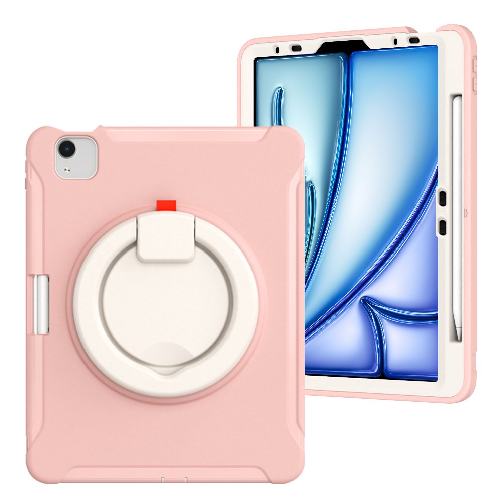 아이패드 에어 5세대 케이스 범퍼 회전 마카롱 아머 연핑크, 에어 5세대 10.9 상세 이미지 1