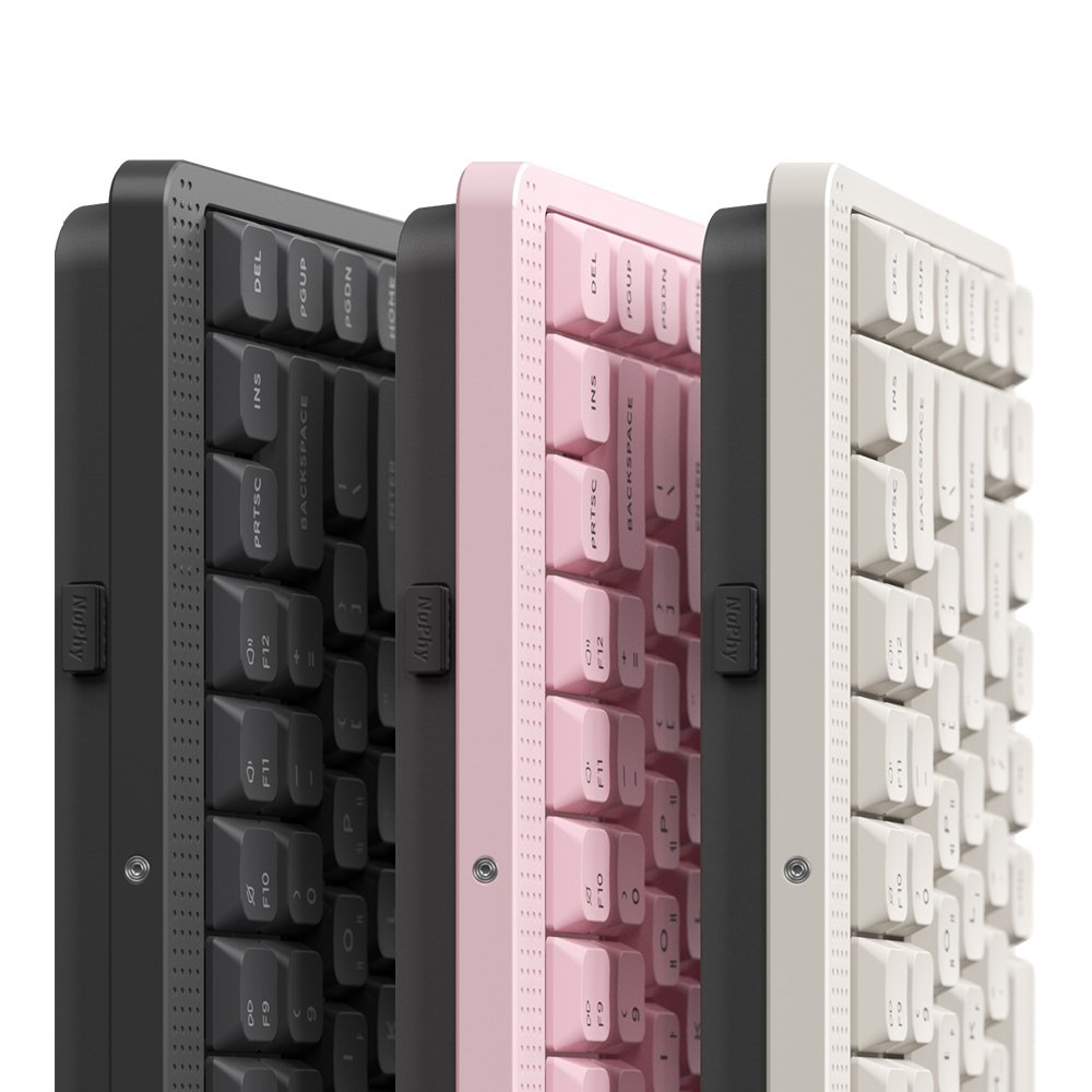 NUPHY NODE75 기계식키보드 로우 프로파일 라이트 핑크, 나노 저소음 블러시축 상세 이미지 2