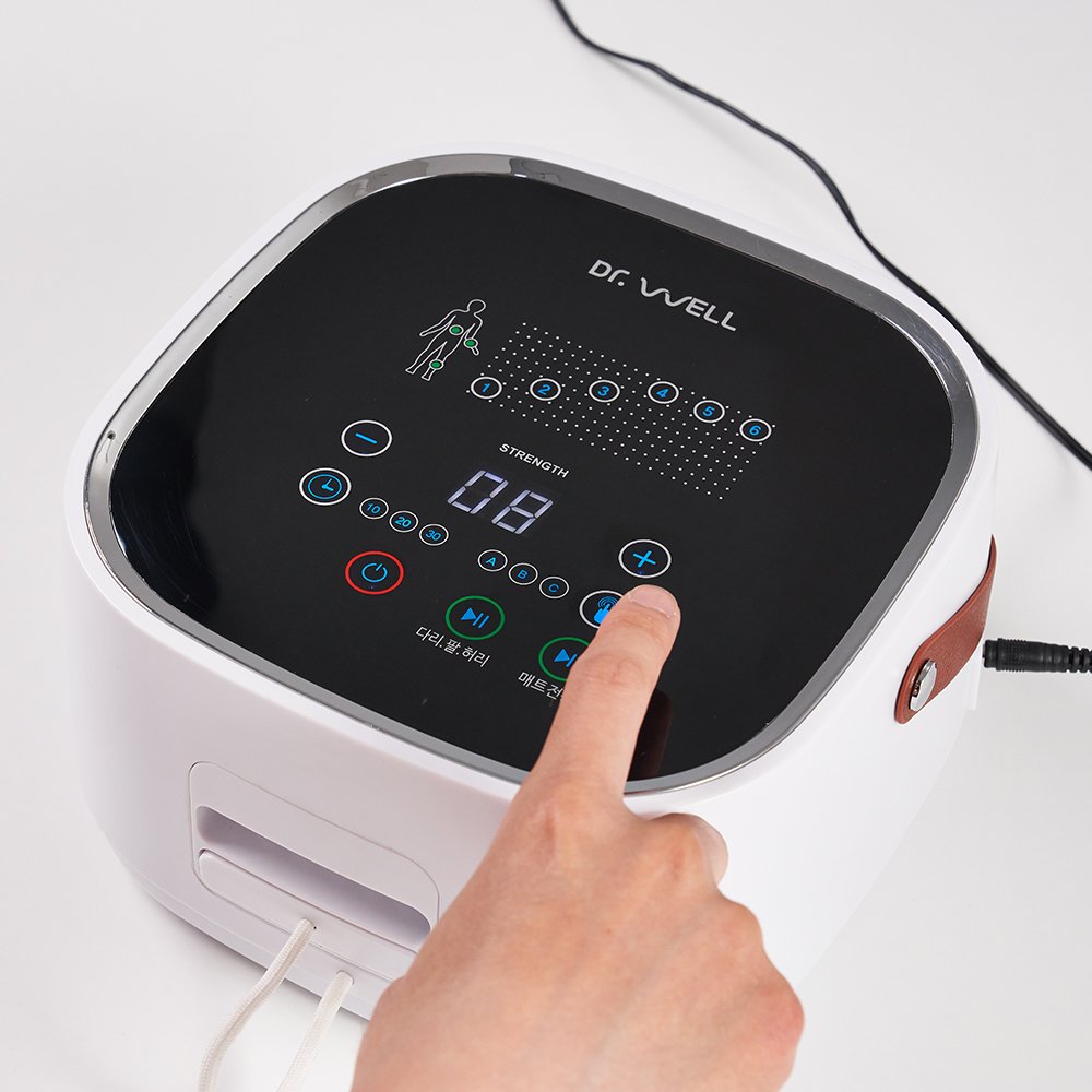 닥터웰 에어핏 6구 공기압 마사지 풀 세트 DR-5900 (본체+다리+팔+허리) 상세 이미지 2