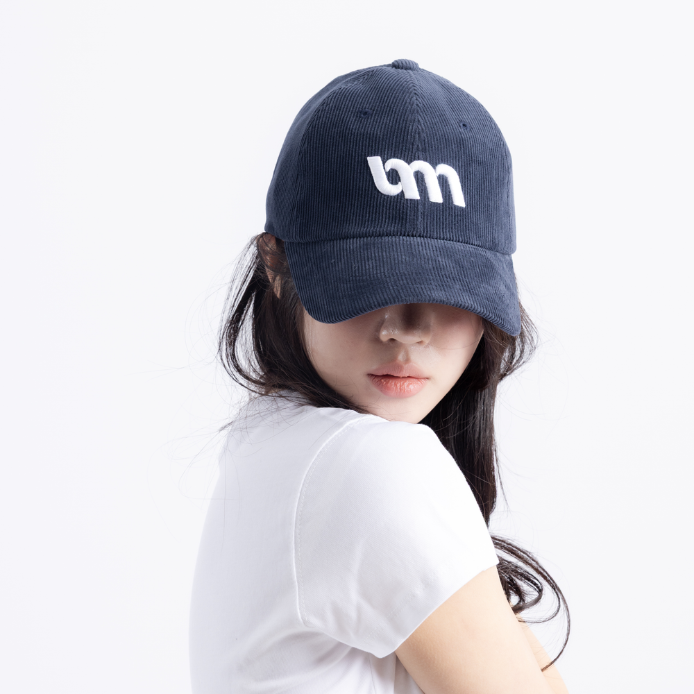 유미비 코듀로이 야구모자 대두모자 빅사이즈 깊은 여성 남성 볼캡 상세 이미지 1