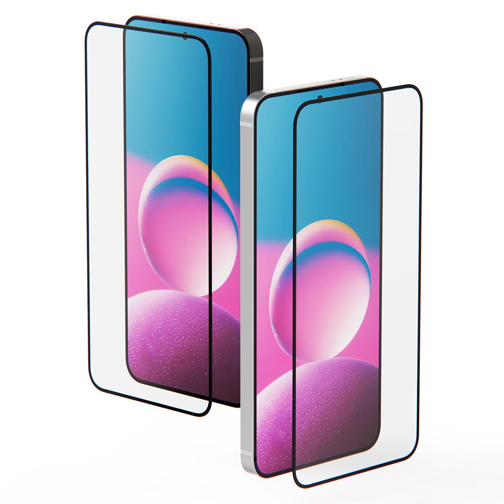 아이엠듀 풀커버 강화유리 액정보호필름 보호 필름 갤럭시S25 울트라, 2매입 상세 이미지 1