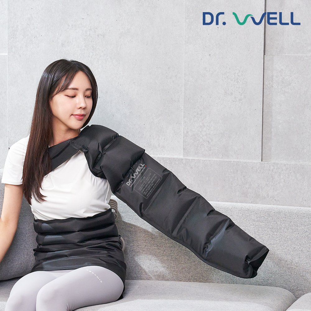 닥터웰 에어핏 6구 공기압 마사지 풀 세트 DR-5900 (본체+다리+팔+허리) 상세 이미지 1