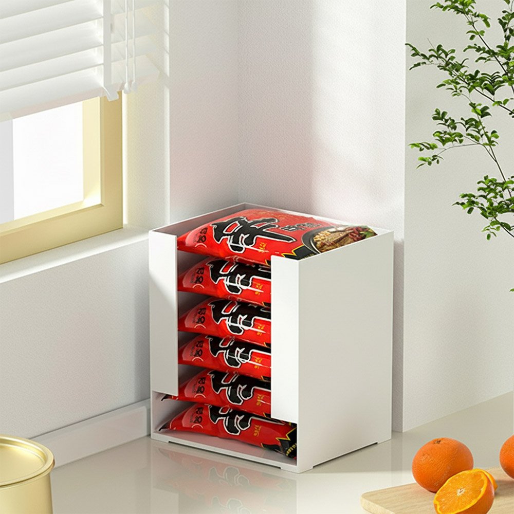 펜트리수납함 라면정리함 탕비실 보관함 멀티박스 팬트리 주방 다용도 리빙 소 상세 이미지 2