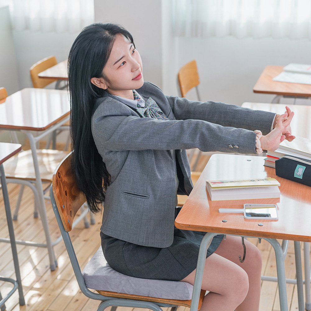 집중 의자방석 수험생방석 공부 고등학생 학교방석 상세 이미지 1
