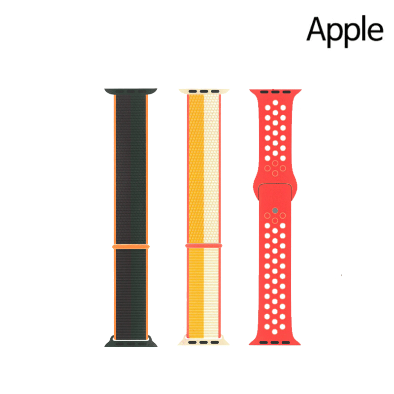 애플워치 스트랩 스포츠 루프 밴드 어비스블루그린 애플워치 11 울트라 SE3 상세 이미지 2