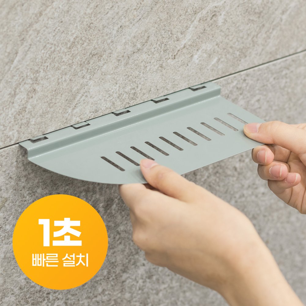 국산 플라이토 비트윙 인테리어 벽걸이 선반 무타공 거실 다용도 무지주선반 20cm 상세 이미지 1