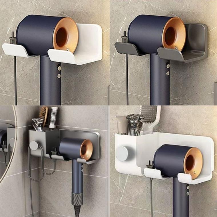 간편 흡착식드라이기걸이 드라이걸이 고데기홀더 상세 이미지 1