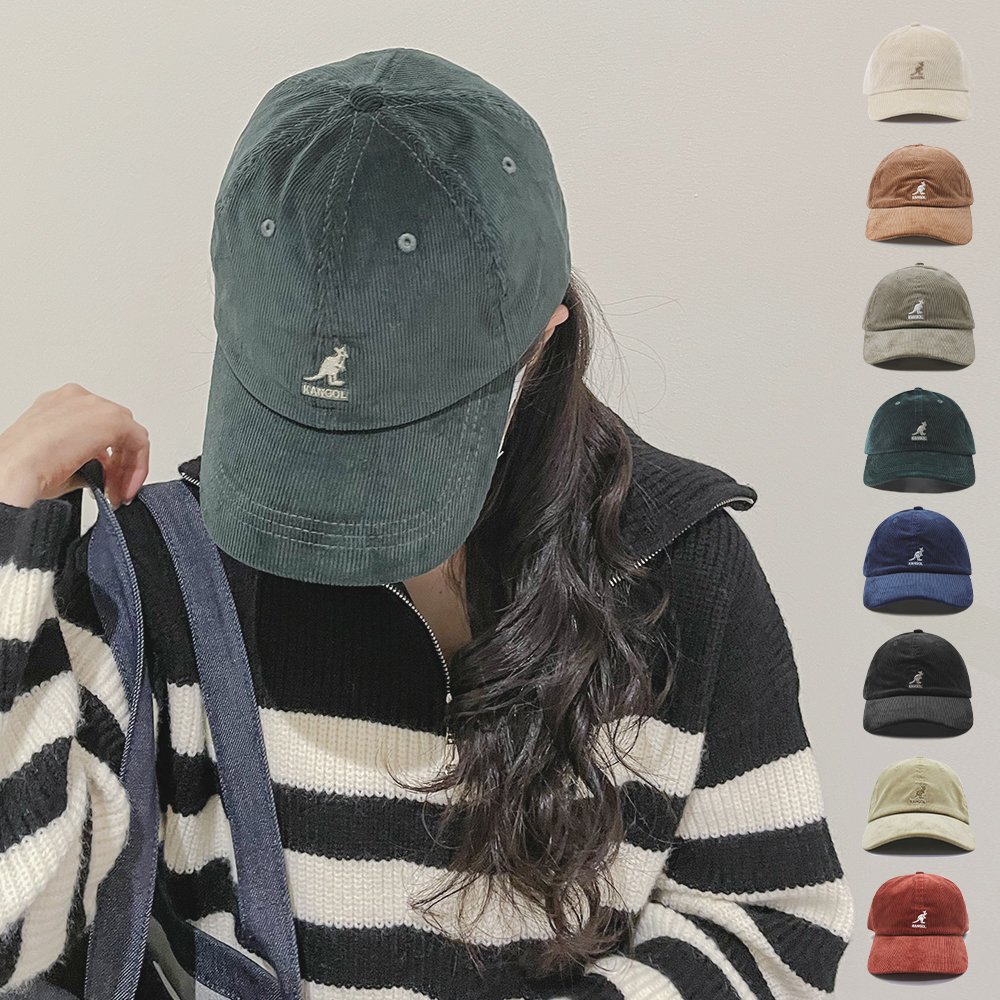 캉골 코듀로이 모자 남자 여자 볼캡 상세 이미지 1