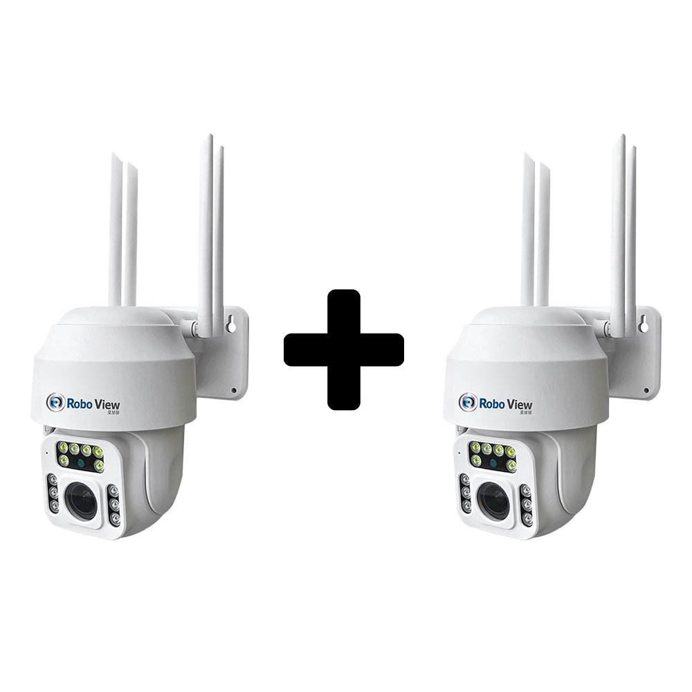 글로벌아이넷 로보뷰 P3 2세트 홈 CCTV 캠 2.8mm-12mm 광학줌 QHD 상세 이미지 1