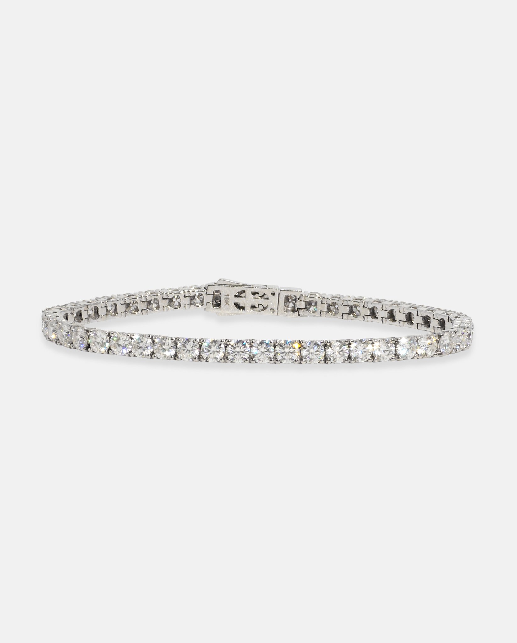 랩다이아 테니스팔찌 1.7부 3.5mm 고퀄리티 랩다이아몬드 14k 18k 상세 이미지 1