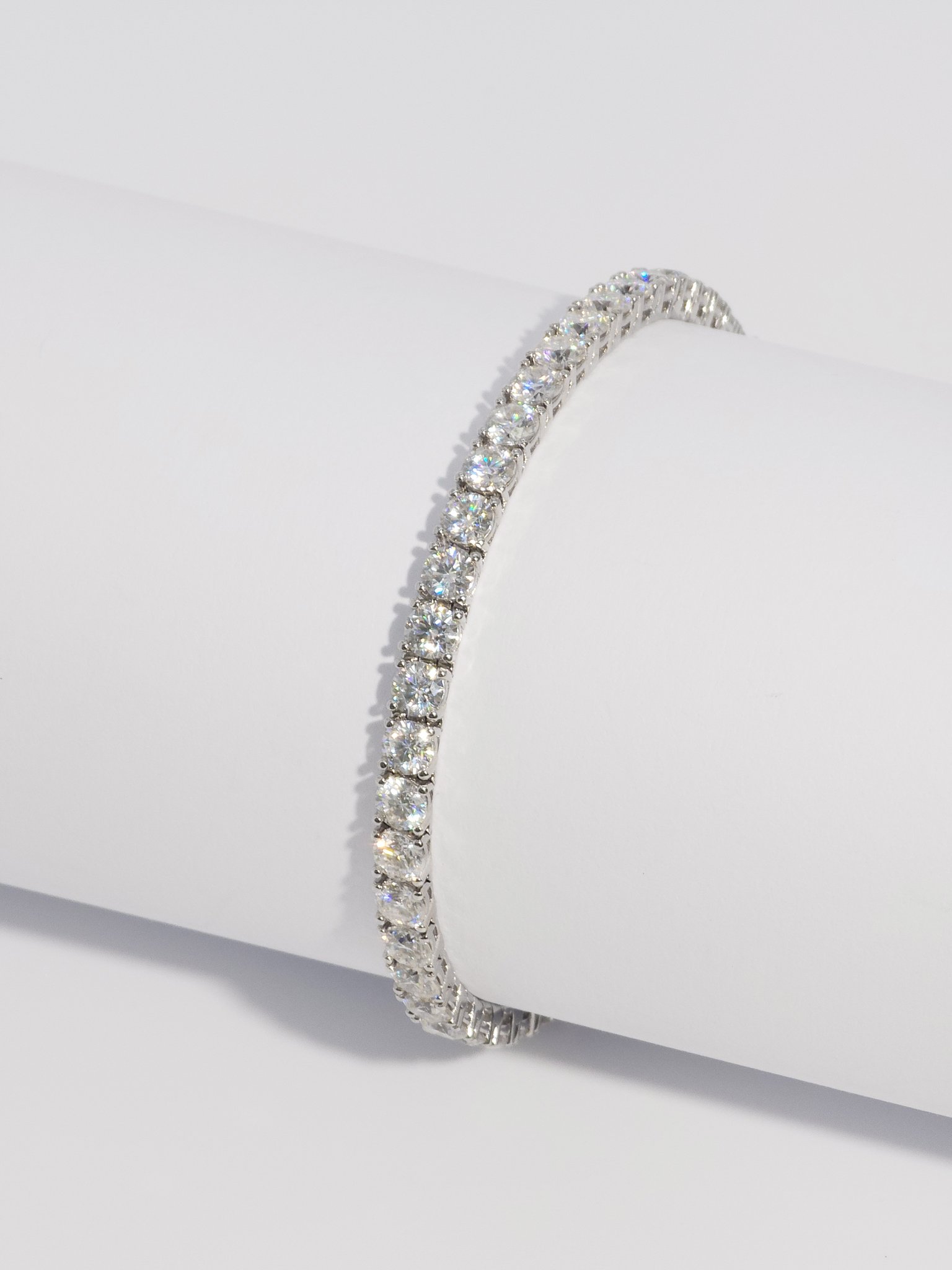 랩다이아 테니스팔찌 1.7부 3.5mm 고퀄리티 랩다이아몬드 14k 18k 상세 이미지 2