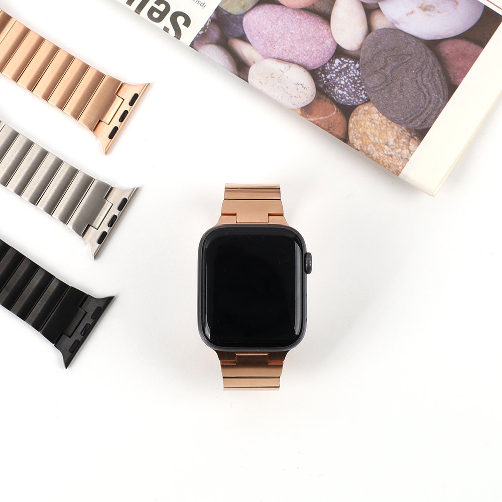 애플워치 스트랩 메탈 링크브레이슬릿 루프 밴드 시계줄 42mm / 44mm / 45mm공용 상세 이미지 2